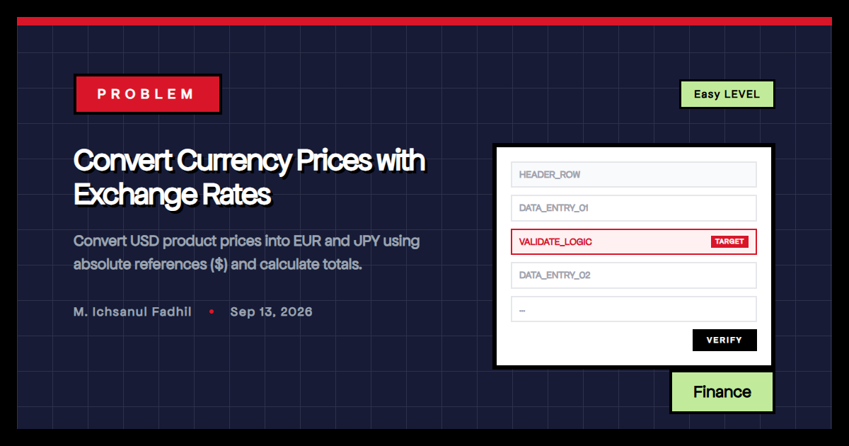 Convert Currency Prices with Exchange Rates