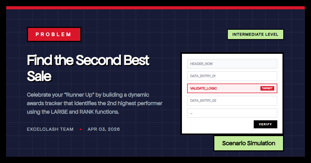 Find the Second Best Sale
