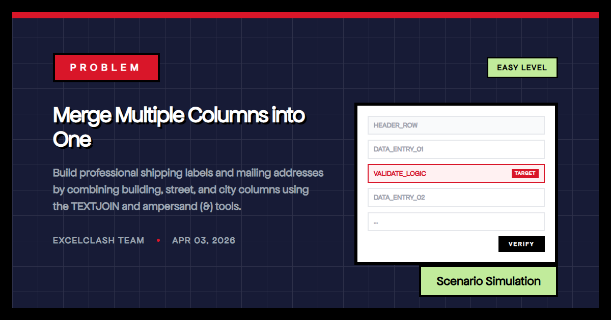 Merge Multiple Columns into One