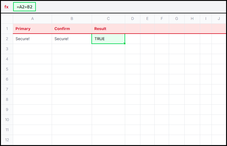 Standard Check Illustration