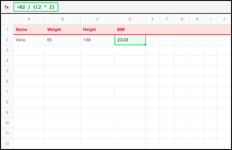 Basic Exponent Illustration