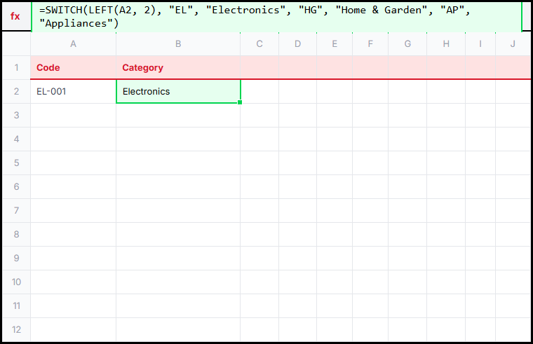 Basic Switch Illustration