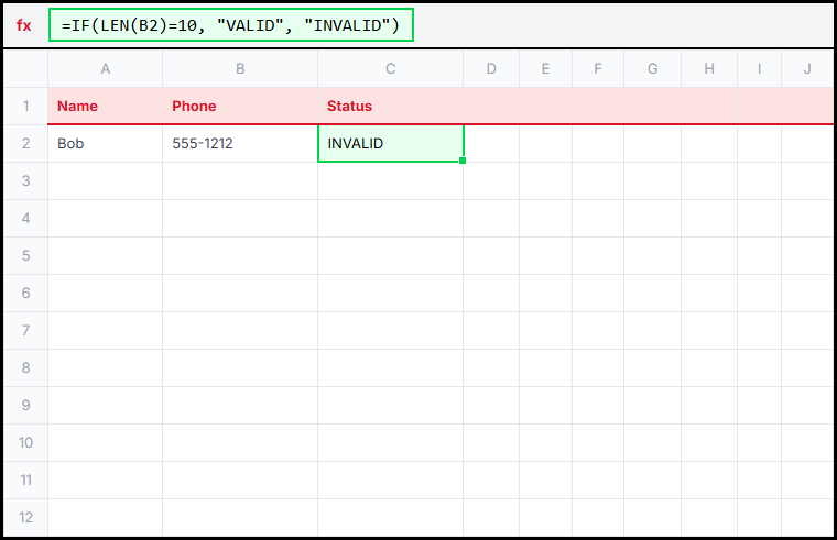 Phone Flag Illustration