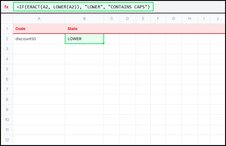 Exact Lower Illustration