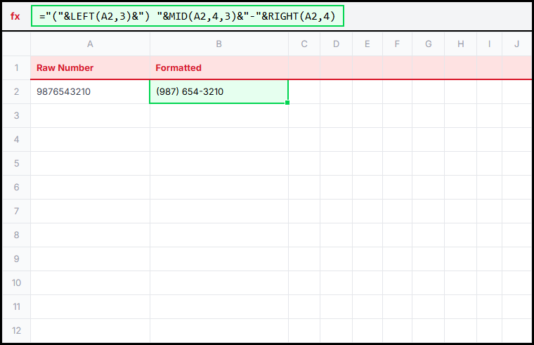 Manual Format Illustration
