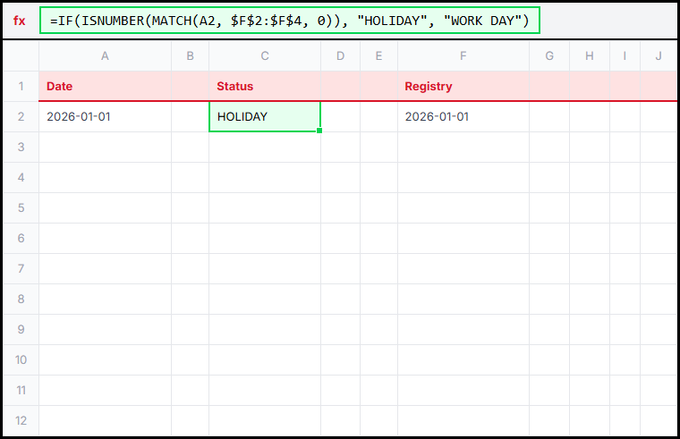 Match Holiday Illustration