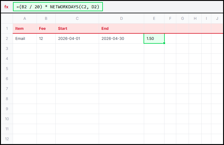 NetWorkDays Business Illustration