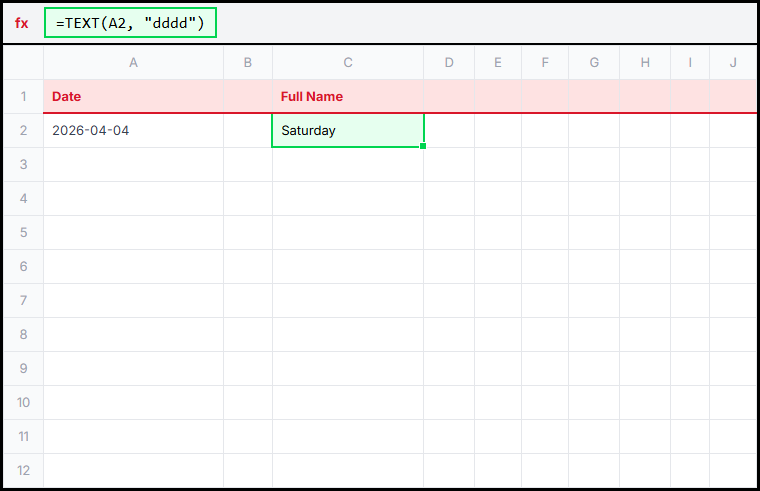 Text Weekday Illustration