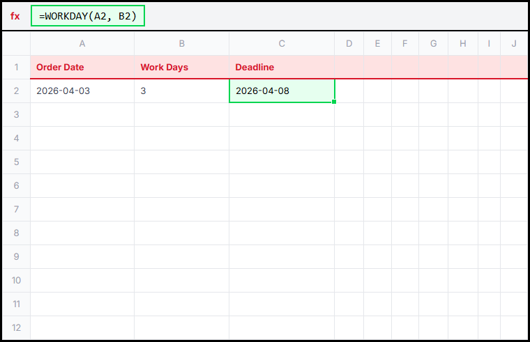 Workday Business Illustration