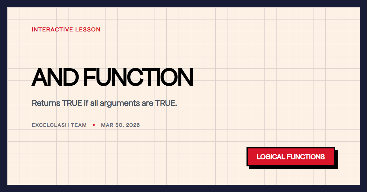 AND Function