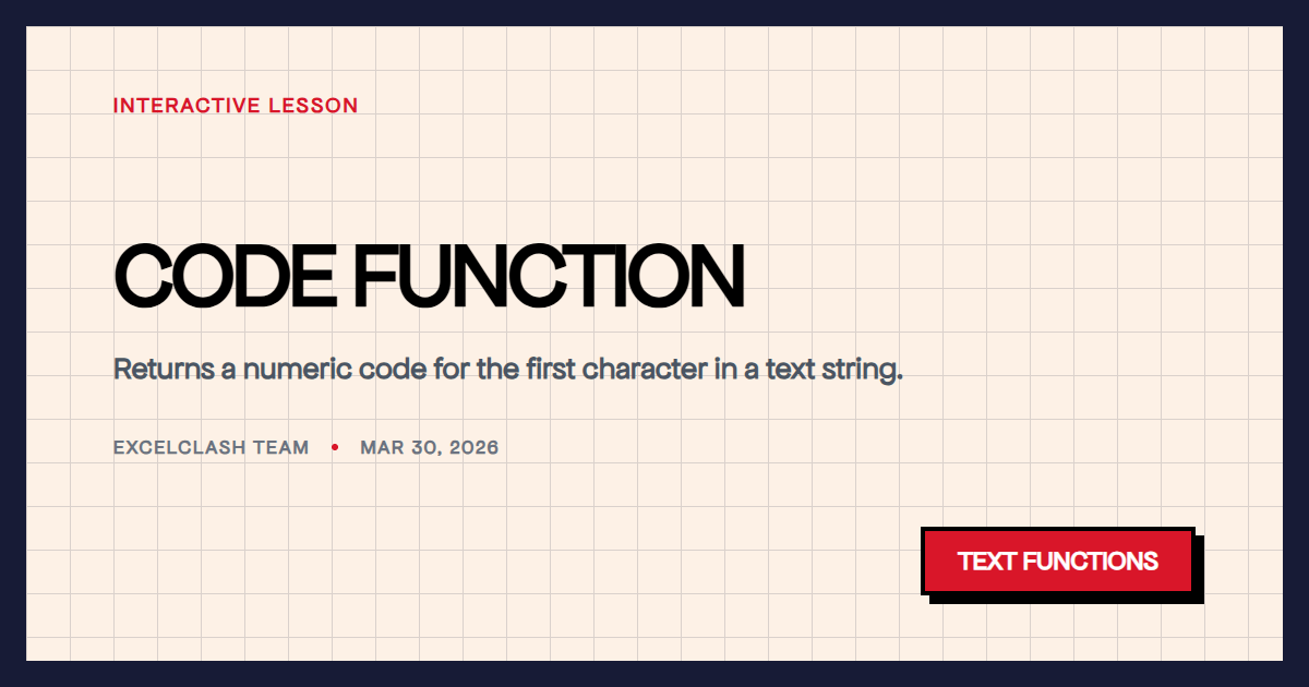 CODE Function