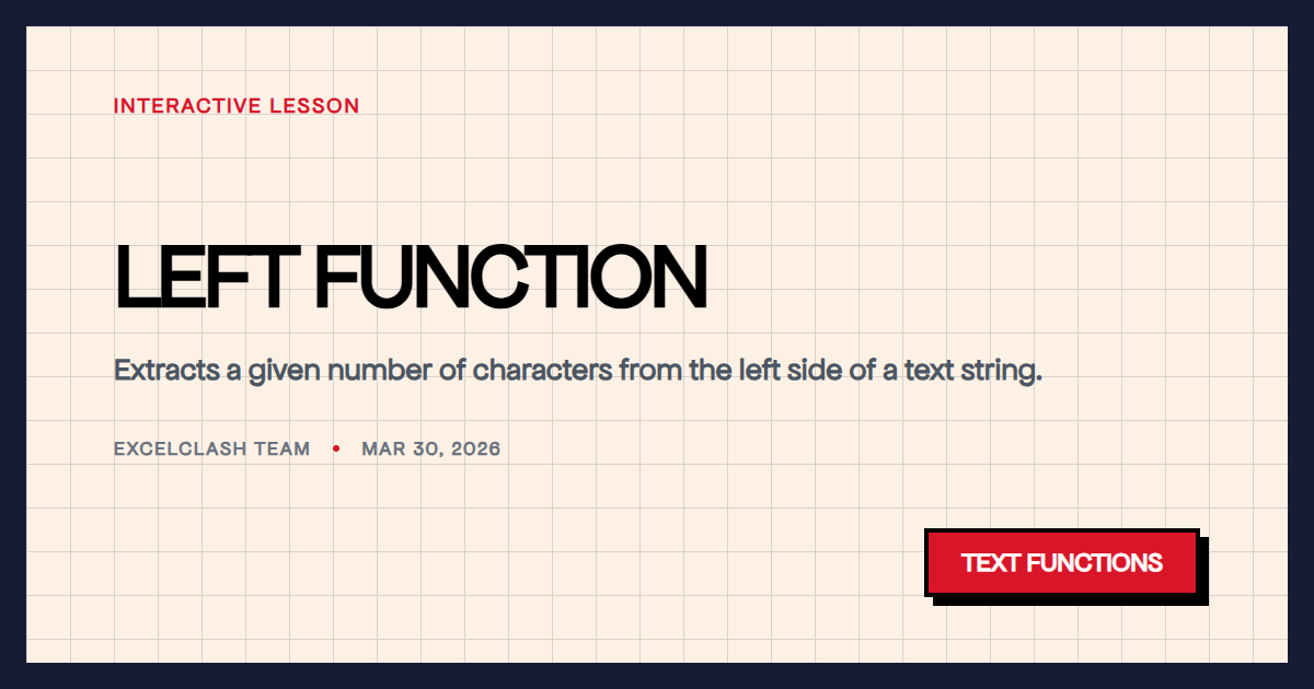 LEFT Function