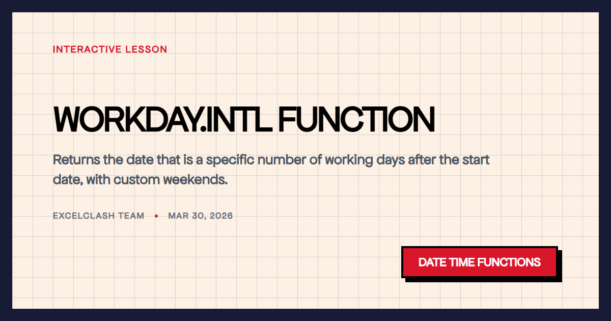 WORKDAY.INTL Function