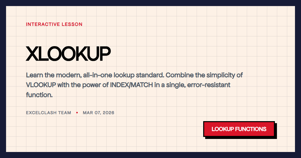 XLOOKUP Function