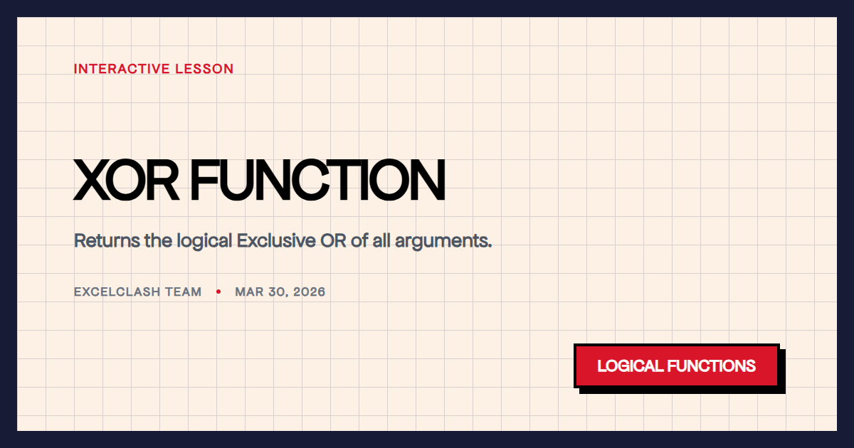 XOR Function